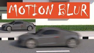 Motion Blur In 3ds Max Tutorial | How To Make a Car Looks Like It's Moving