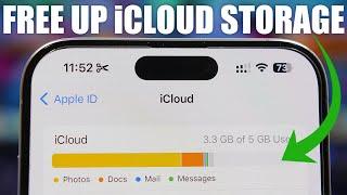 8 Tricks to FREE UP iCloud Storage (Without Deleting Photos)