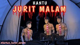 Kartun Hantu Seram Terbaru | Hantu Jurit Malam | Kartun horor