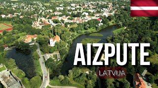 AIZPUTE.Viena no nelielām pilsētām Latvijā.Ceļojiet pa Latviju