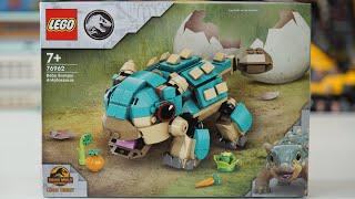 LEGO Jurassic World 76962 Baby Bumpy: Ankylosaurus – LEGO Speed Build Review