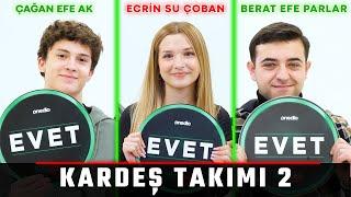 Çağan Efe Ak, Ecrin Su Çoban ve Berat Efe Parlar Sırt Sırta’da! Kardeş Takımı 2