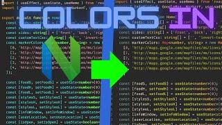 Custom Colors in Neovim