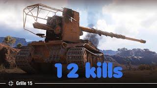 Grile 15 - 12 kills World of tanks #worldoftanks