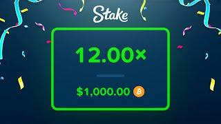 $100 TO $1000 CHALLENGE (Stake)