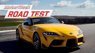 The 2021 Toyota GR Supra is a Fun Performance Bargain | MotorWeek Road Test