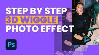 Easy Wiggle 3D Photo Effect Photoshop Tutorial (Mura Masa, RETO 3D, Nishika)