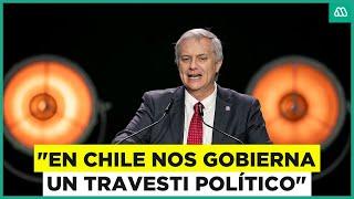 "En Chile nos gobierna un travesti político": Kast critica a Presidente Boric en España