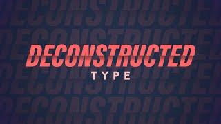 Deconstructing Type in Illustrator | Typography Tutorial