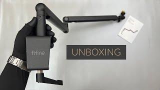 Fifine BM88 Boom Arm Unboxing