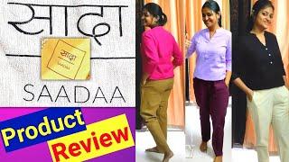 Unboxing Parcel from Saadaa | Saadaa cotton tops pant | Online shopping review #onlineshopping #reel