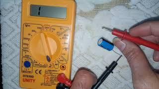 Capacitor and Diode testing using multimeter #capacitor #diode #ssrlabtech