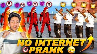 Red Criminal No Internet Prank  Best Funny Moments - Garena Free Fire