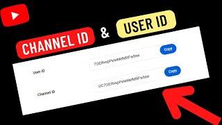 How to Find YouTube Channel ID and User ID { in just a Few Clicks }