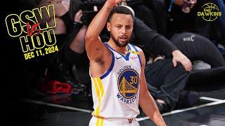 Golden State Warriors Team Highlights vs Rockets | NBA Cup QF | Dec 11, 2024 | FreeDawkins