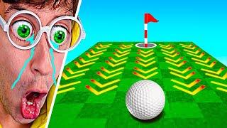 Hermano LLORA en GOLF IT ! (hoyo imposible troll ) - tekendo