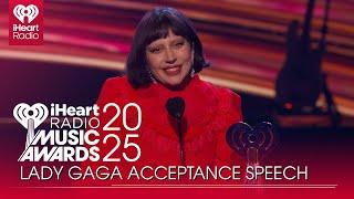 Lady Gaga Accepts The Innovator Award At The 2025 iHeartRadio Music Awards