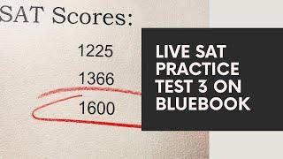 Digital SAT Practice Test 3 on Bluebook - Math Section