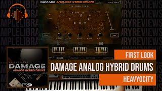 First Look: Damage Analog Hybrid Drums by Heavyocity