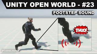 Unity Open World #23 - Footstep Sounds Event