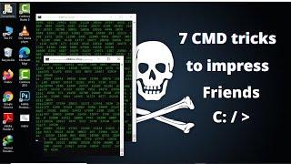 7 CMD tricks to impress your friends || command prompt || command line