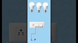 How To Make board 4 switch 1 socket connection | switch board wiring kaise kare #electrician#wiring