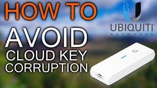 Solution to Corrupted Ubiquiti Cloud Key After Reboot