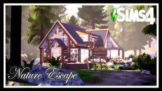 The Sims4 || Chalet | Nature escape || NoCC build || SlowMotion Tour