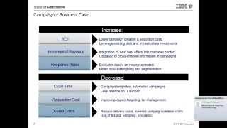 IBM Unica Video Tutorial