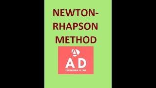 Newton Rhapson made easy