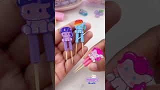 DIY miniature tweezer #shorts #craft #diy #youtubeshorts #love