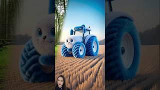  Evolution of Kitten : Cute Tractor Cat  #tractor #tractorvideo #kitty #catshorts #tractors