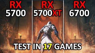 RX 5700 vs RX 5700 XT vs RX 6700 | Test in 17 Games at 1080p | Performance Battle! | 2025