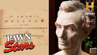 Pawn Stars Do America: $50,000 Price Tag for Beardless Abe Lincoln Bust (Season 2)