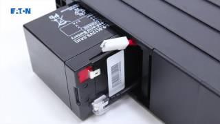 Eaton Ellipse PRO 850 - Replacing the batteries