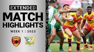Papua New Guinea v Cook Islands | Extended Highlights | Pacific Championships | Week 1, 2023 | NRL