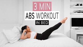 ABS WORKOUT IN BED | easy everyday workout at home