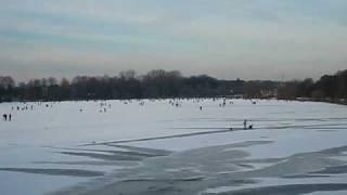 Vechtesee in Nordhorn im Winter