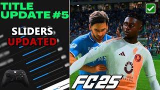 How To Make FC 25 REALISTIC - FC 25 BEST Realism Sliders, Settings & Gameplay