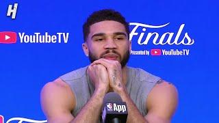 Jayson Tatum previews Game 1, FULL Interview | 2024 NBA Finals Media Day