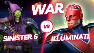 Oh Sh*t!!! It's the $400 Illuminati Team on War Defense Marvel Strike Force MSF