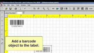 How to Create Incremented Barcodes using the Barcode Label Software