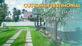 Customer Testimonial |  Completed house at Thrissur | Viya Constructions