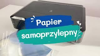 Papier samoprzylepny do drukarki  Naklejki zrób to sam 