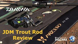 Daiwa Presso AIR AGS 61LB: The Best JDM Trout BFS Rod? (BFS Fishing)