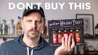 I tried holiday cocktail gift sets