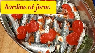 Sardine al forno super gustose!!! Facili e veloci!