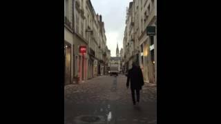 Walking in Angers, France