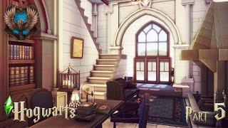 The Sims 4 HOGWARTS  PART 5 Ravenclaw Common Room | Speed Build | No CC