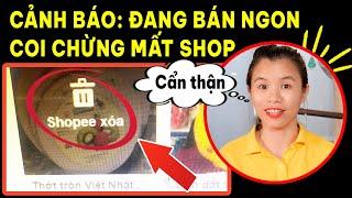 CẢNH GIÁC lúc đang bán ngon, BÀNG HOÀNG Shopee khoá mất | Mở khoá lỗi F02 Shopee